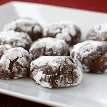 Chocolate Crinkle Cookies