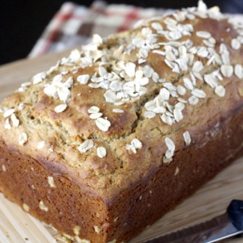 Honey Oat Quick Bread