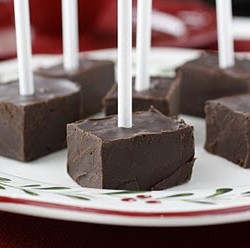 Hot Chocolate on a Stick (aka Fudge Blocks)