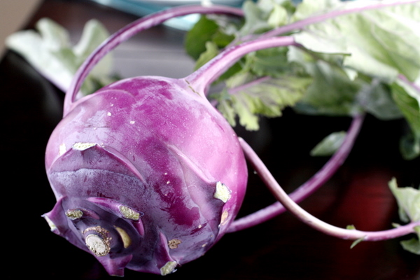 Roasted Kohlrabi