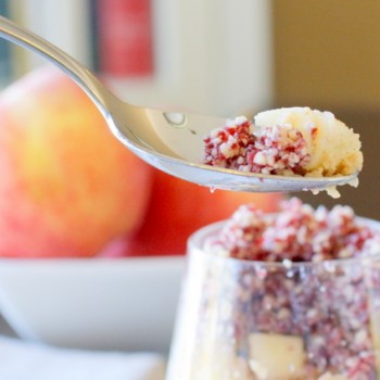 Apple Cranberry Parfait