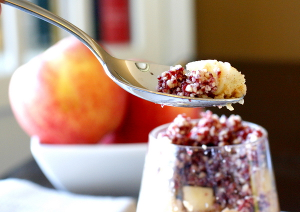 Apple Cranberry Parfait