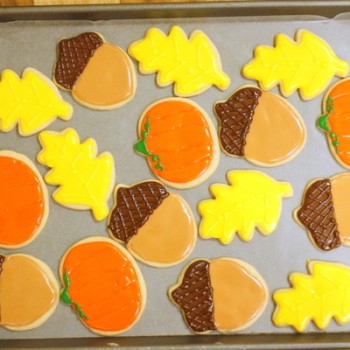 Fall Sugar Cookies