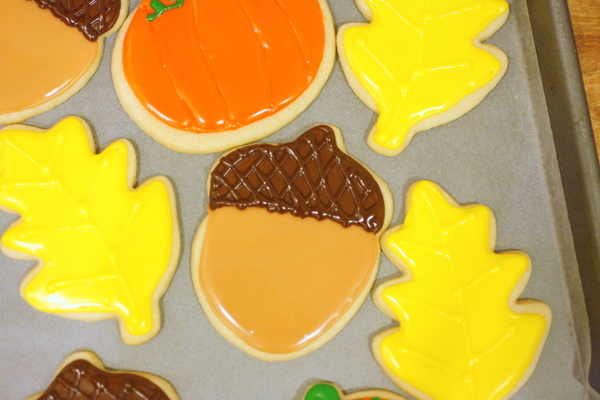 Fall Sugar Cookies