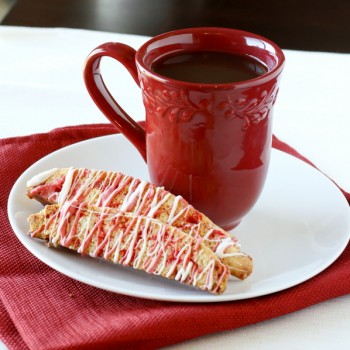 Candy Cane Biscotti