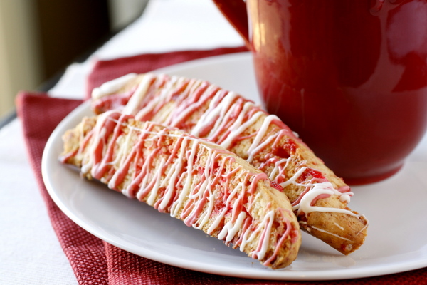 Candy Cane Biscotti