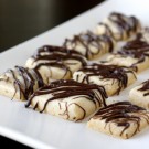 Chocolate Drizzled Shortbread