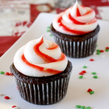 Chocolate Peppermint Cupcakes