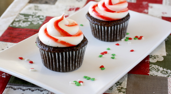 Chocolate Peppermint Cupcakes