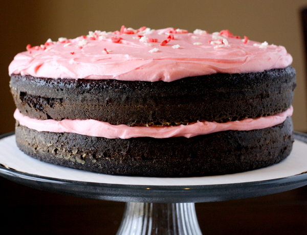 Chocolate Peppermint Cake