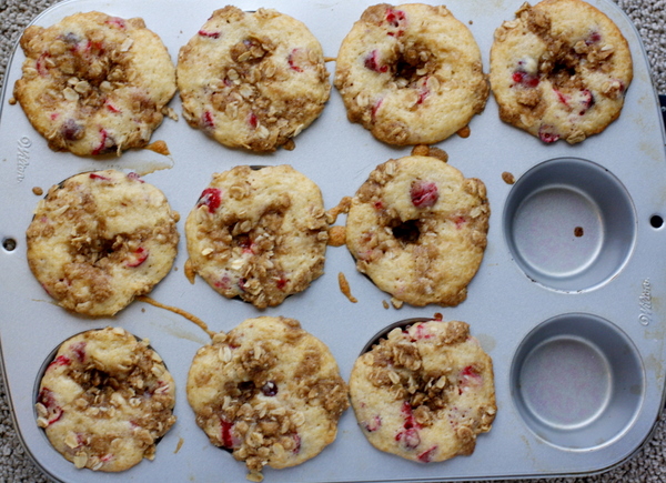 Cranberry Streusel Muffins