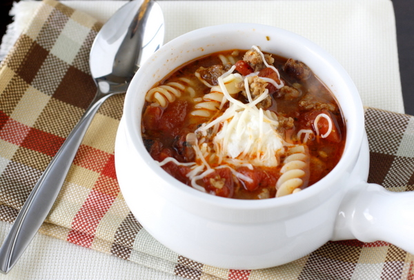 Lasagna Soup