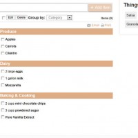 Ziplist Recipe Box List