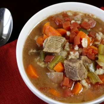 Slow Cooker Beef Barley Stew