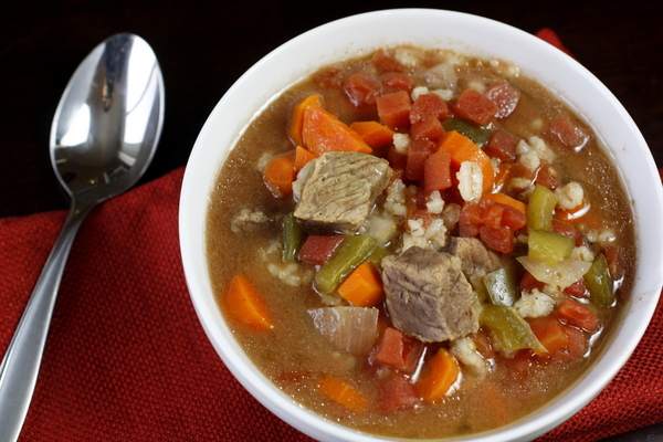 Slow Cooker Beef Barley Stew