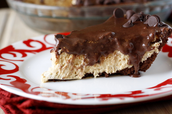 Chocolate Topped Peanut Butter Pie