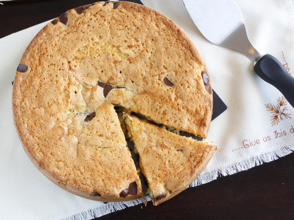 Bittersweet Chocolate and Pear Cake