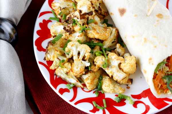 Spicy Roasted Cauliflower