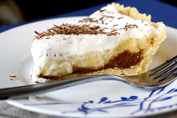 Black-Bottom Banana Cream Pie