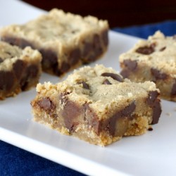 Chewy Peanut Butter Brownies