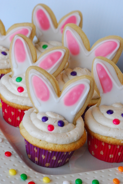 Easter Bunny Cupcakes