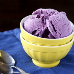 Blueberry Vanilla Ice Cream