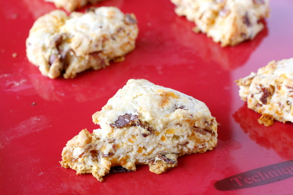 Cheddar, Bacon and Scallion Scones