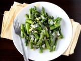 Asparagus with Lemon, Pine Nuts, and Parmesan
