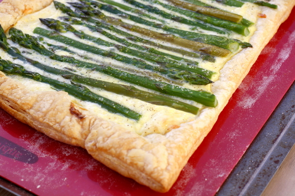 Asparagus and Cheese Tart