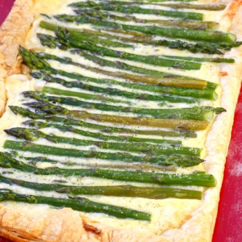 Asparagus and Cheese Tart