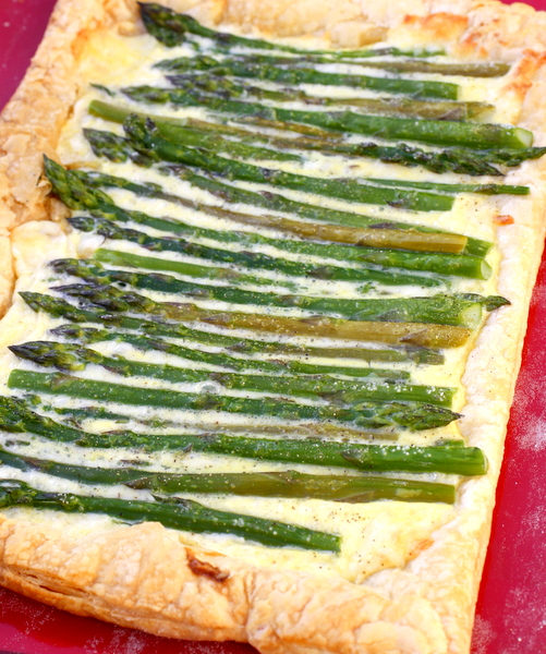 Asparagus and Cheese Tart