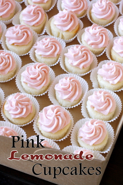 Pink Lemonade Cupcakes