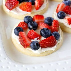 Mini Fruit Pizzas