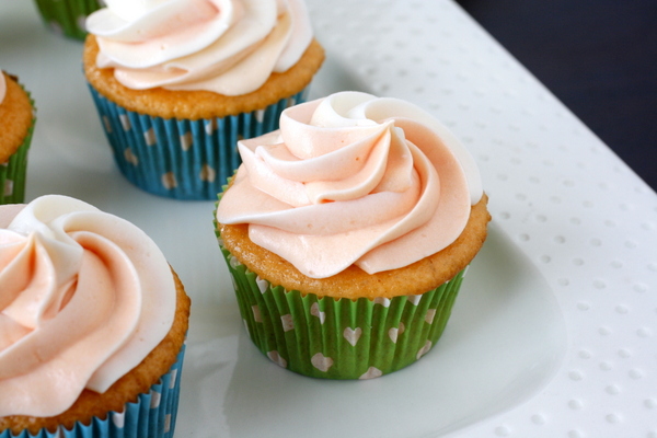 Orange Creamsicle Cupcakes