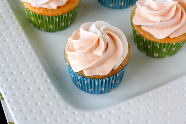 Orange Creamsicle Cupcakes