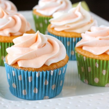 Orange Creamsicle Cupcakes