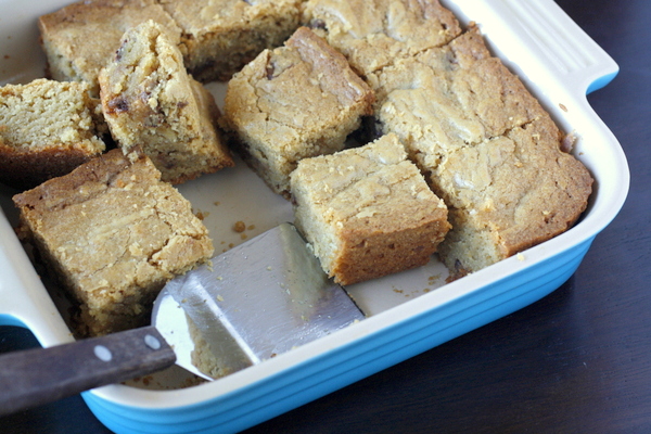 Peanut Butter Cup Blondies