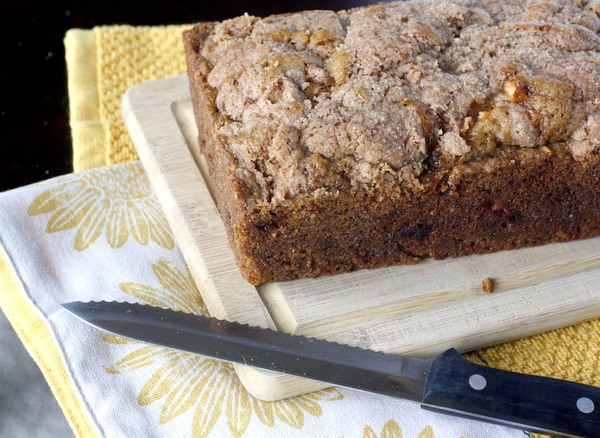 Apple Streusel Bread