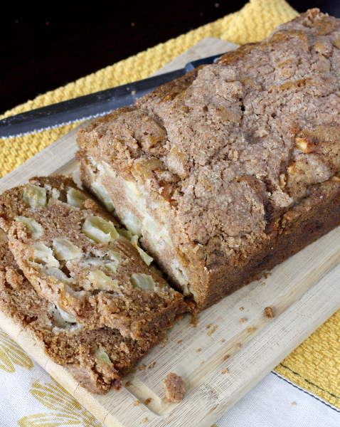 Apple Streusel Bread