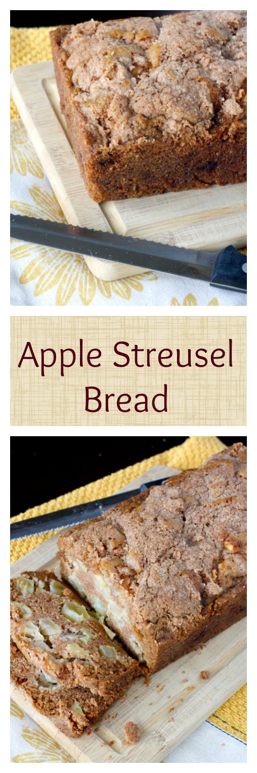 Apple Streusel Bread