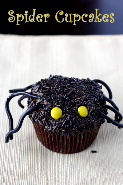 Spider Cupcakes