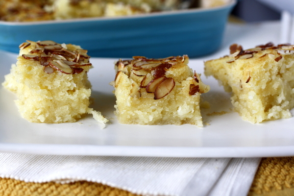 Coconut Semolina Cake