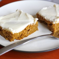 Harvest Time Pumpkin Bars