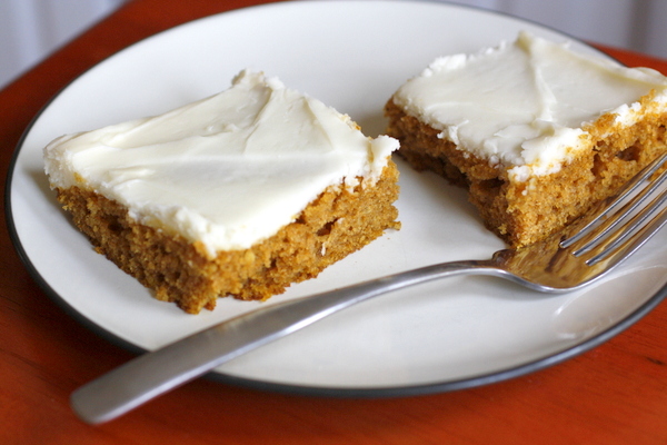 Harvest Time Pumpkin Bars