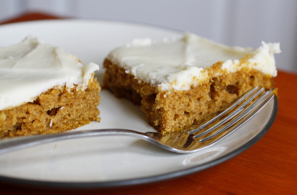 Harvest Time Pumpkin Bars