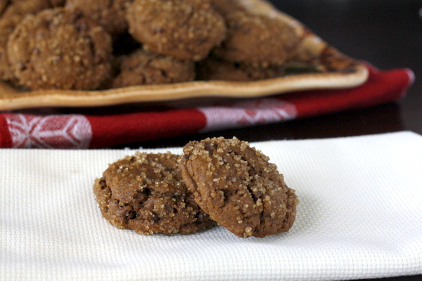 Chocolate Gingerbread Cookies Chocolate Gingerbread Cookies