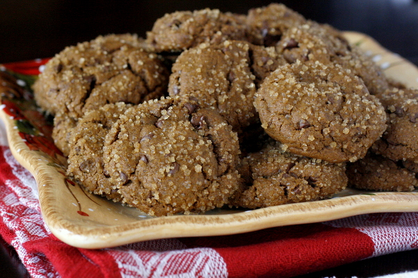 Chocolate Gingerbread Cookies