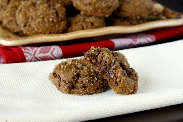 Chocolate Gingerbread Cookies Chocolate Gingerbread Cookies