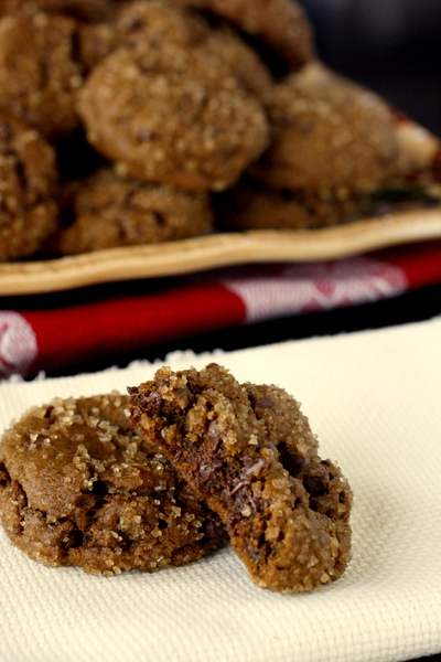 Chocolate Gingerbread Cookies