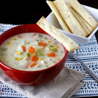 Chicken Pot Pie Soup from What Megan's Making